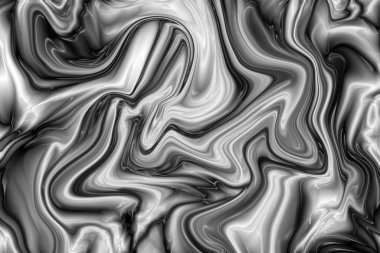 Sıvı şekilli soyut bir arkaplan. 3d illüstrasyon, grafik tasarımı.