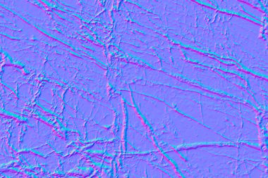 soyut mor doku arkaplanı, Normal harita 