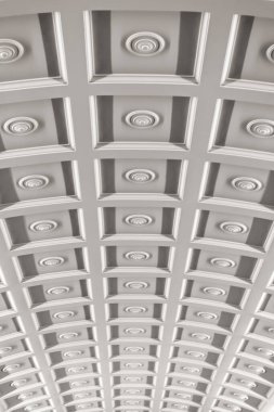 Modern bir ofis binasının soyut arkaplanı