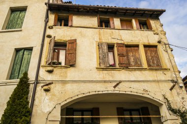 Asolo konutuna bakın. 6 Ocak 2018 Asolo, Treviso - İtalya