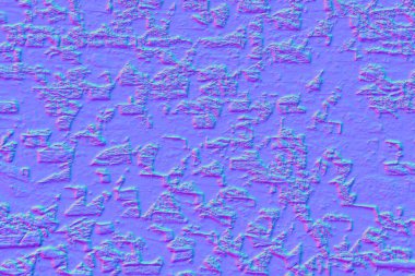 soyut mor doku arkaplanı, Normal harita 