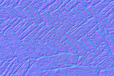 soyut mor doku arkaplanı, Normal harita 