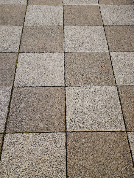 Texture Stone Pavement Pattern Gray Paving Slabs — Stock Photo, Image