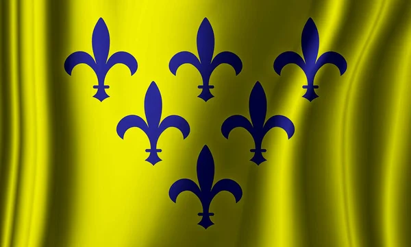 Bandera Histórica Del Gran Ducado Parma Italia —  Fotos de Stock