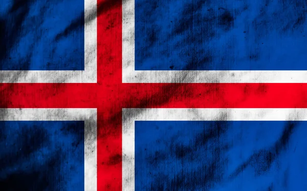 Φόντο Διακοσμητικό Πολύχρωμο Σημαία Της Ισλανδίας — Φωτογραφία Αρχείου