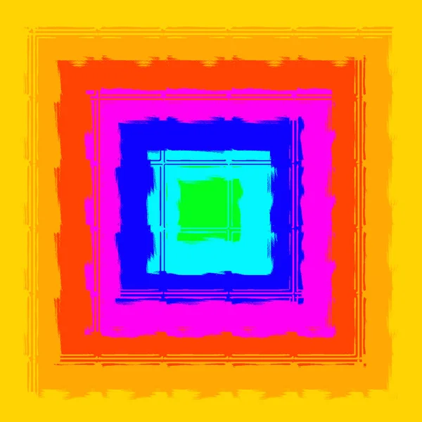 Textuur Met Kleurrijke Vierkanten — Stockfoto