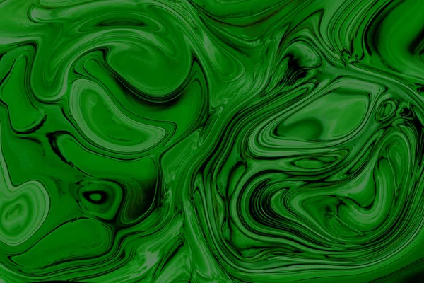 マラカイト緑色の鉱物 硬い半安山岩 — ストック写真