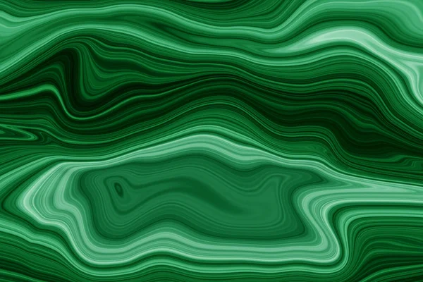 Malaquita Mineral Verde Pedra Semipreciosa Dura — Fotografia de Stock