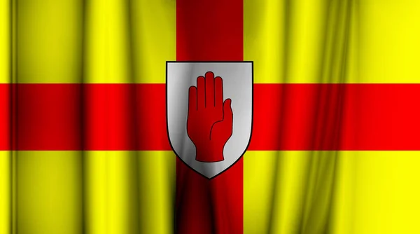 Bandera Del Ulster Irlanda —  Fotos de Stock