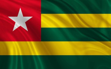 Bolivya 'nın dekoratif renkli bayrağının perde arkası  