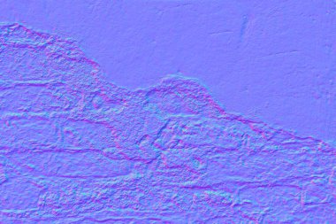 soyut mor doku arkaplanı, Normal harita 