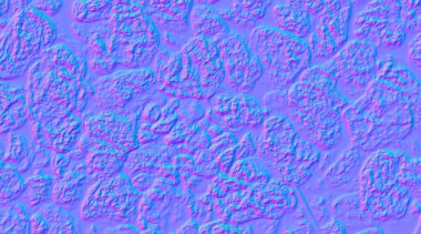 soyut mor doku arkaplanı, Normal harita 