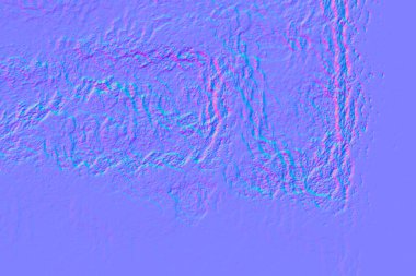 soyut mor doku arkaplanı, Normal harita 