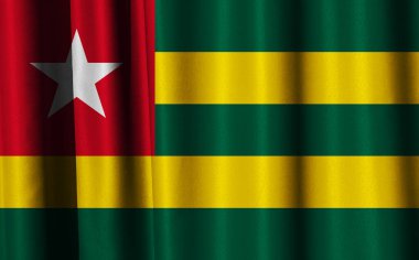 Bolivya 'nın dekoratif renkli bayrağının perde arkası  