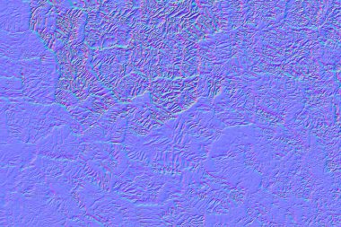 soyut mor doku arkaplanı, Normal harita 