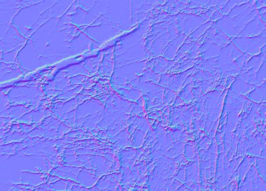 soyut mor doku arkaplanı, Normal harita 