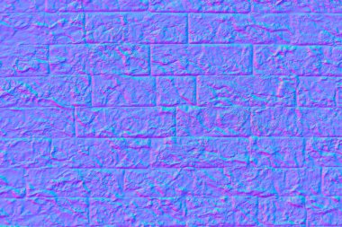 soyut mor doku arkaplanı, Normal harita 