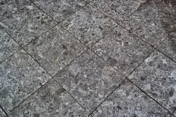 Текстура Каменного Пола Серой Черепицей — стоковое фото