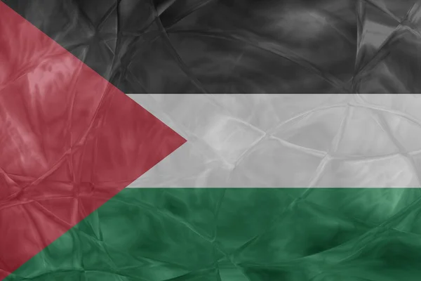 Fondo Bandera Colorida Decorativa Palestina —  Fotos de Stock