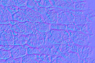 soyut mor doku arkaplanı, Normal harita 