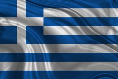 Yunanistan el sallayan kumaşa bayrak dikti 