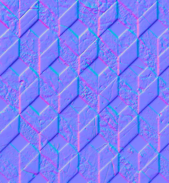 Abstrakte Lila Textur Hintergrund Normale Karte — Stockfoto