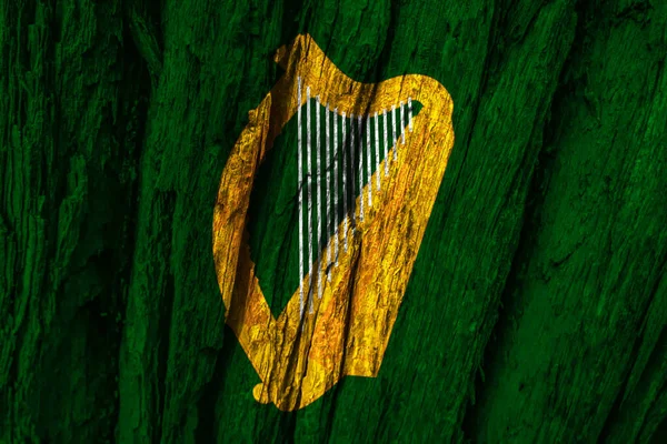 Bandera Leinster Corteza Árbol — Foto de Stock