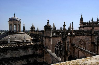 Sevilla katedralinden görüntü