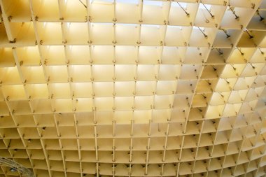 Sevilla 'daki Metropol Şemsiyesi. Alman Opera mimarı Jurgen Mayer, 10 Ağustos 2016 Seville, İspanya