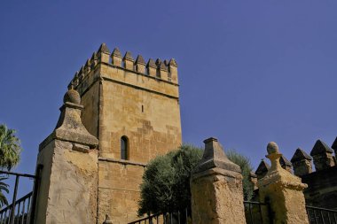 Cordoba, Endülüs 'teki Alcazar Kulesi - İspanya