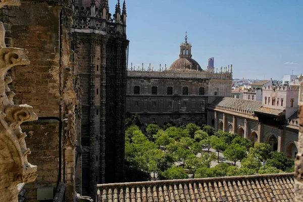 Uitzicht Vanaf Kathedraal Van Sevilla — Stockfoto