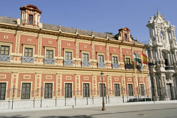 Palácio Sant Telmo Sevilha Agosto 2016 Sevilha Andaluzia Espanha — Fotografia de Stock