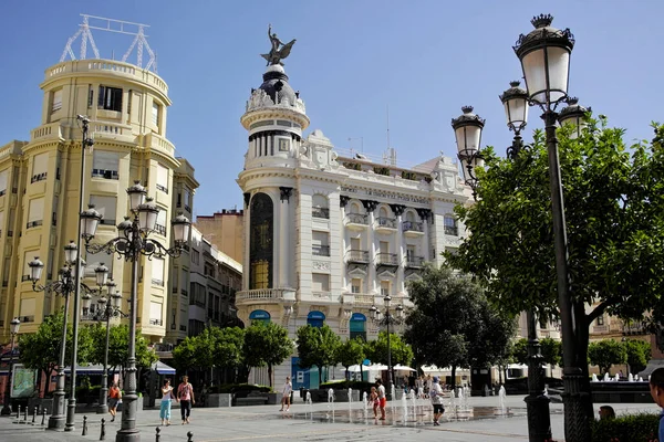 Plaza Las Tendillas Augusti 2016 Cordoba Andalusien Spanien — Stockfoto