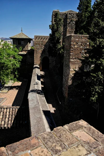 Mura Una Fortezza Medievale — Foto Stock