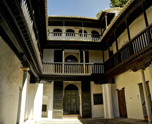 Casa Chapiz Granada Agosto 2016 Granada España Andalucía — Foto de Stock