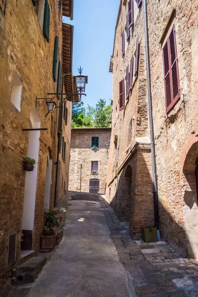 Pohled Ulici Bergamo Itálie — Stock fotografie