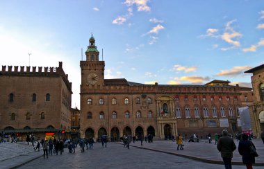 Bologna Meydanı, 31 Aralık 2016. İtalya