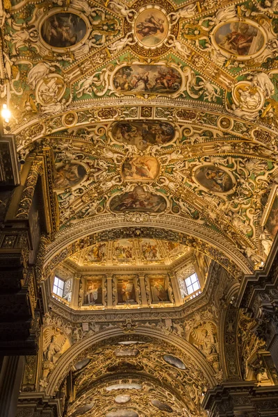 Vue Intérieure Cathédrale Bergame Décembre 2018 Bergame Lombardie Italie — Photo