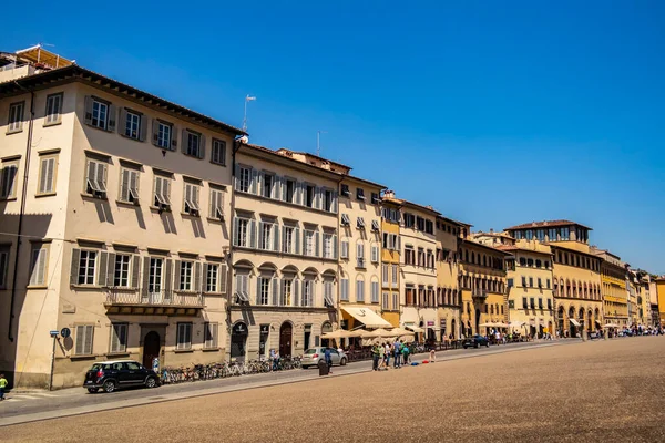 Palazzo Pitti Yakınlarındaki Floransa Sarayları Nisan 2018 Floransa Toskana Talya — Stok fotoğraf