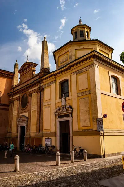 Vista Exterior Igreja Loreto Localizada Cremona Abril 2018 Cremona Lombardia — Fotografia de Stock