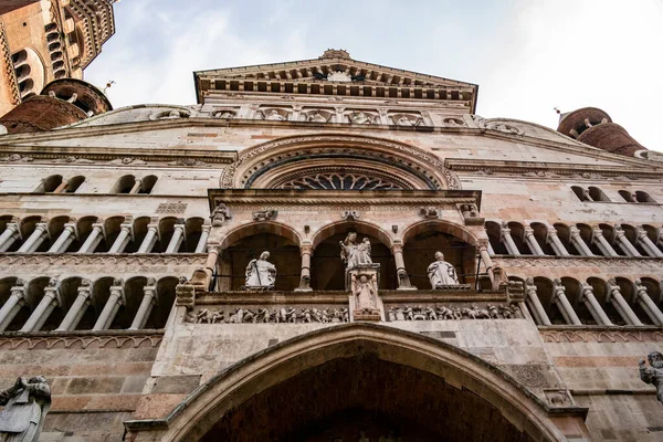 Cremona Katedrali Bakın Nisan 2018 Cremona Lombardy Talya — Stok fotoğraf