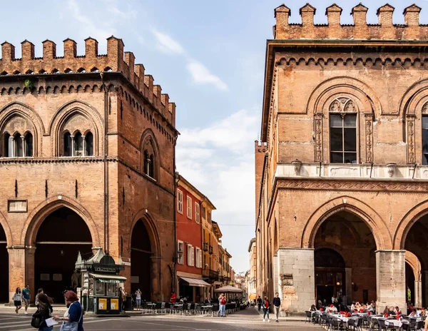 Veduta Della Piazza Del Duomo Cremona Aprile 2108 Cremona Lombardia — Foto Stock
