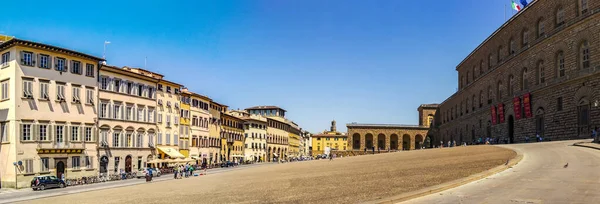 Vista Para Palácio Pitti Florença Abril 2018 Florença Toscana Itália — Fotografia de Stock