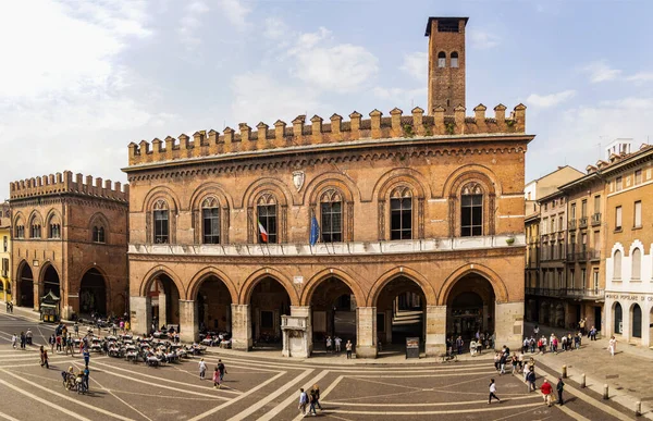 Άποψη Της Piazza Del Duomo Στην Padua Ιουλίου 2019 Padua — Φωτογραφία Αρχείου