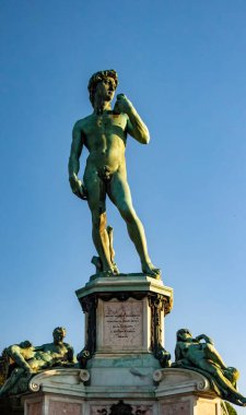 Heykel San Miniato al Monte Manastırı, Tuscany - İtalya