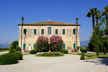 Garda Gölü, Punta San Vigilio. 23 Haziran 2016 Verona - İtalya