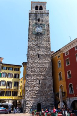 Riva del Garda Kulesi. Haziran 2016, Riva del Garda - İtalya