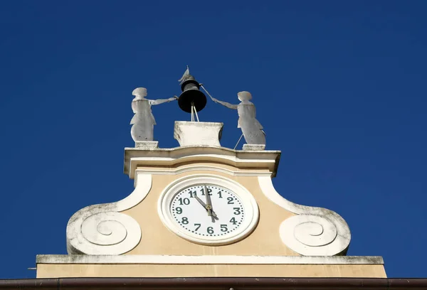 Details Clock Bardolino Lake Garda Verona Italy Stock Image