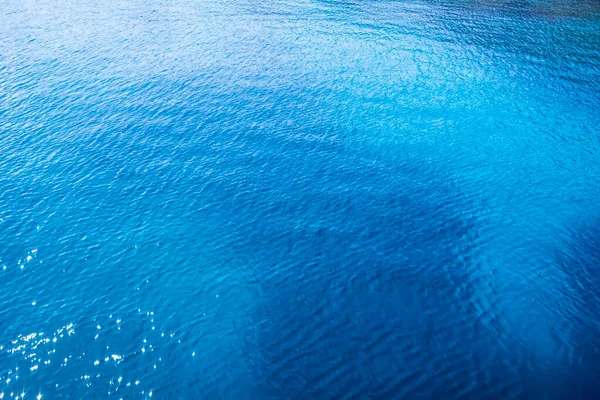 Błękitna Woda Morza Tyrreńskiego Wyspie Giannutri Toskania Włochy — Zdjęcie stockowe