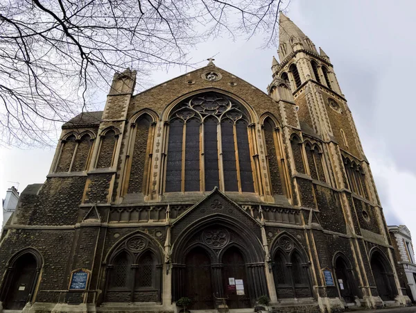 Igreja São Mateus Londres Fevereiro 2017 Londres Reino Unido — Fotografia de Stock